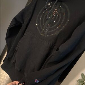 Champion Black Kid Cudi Sweater
